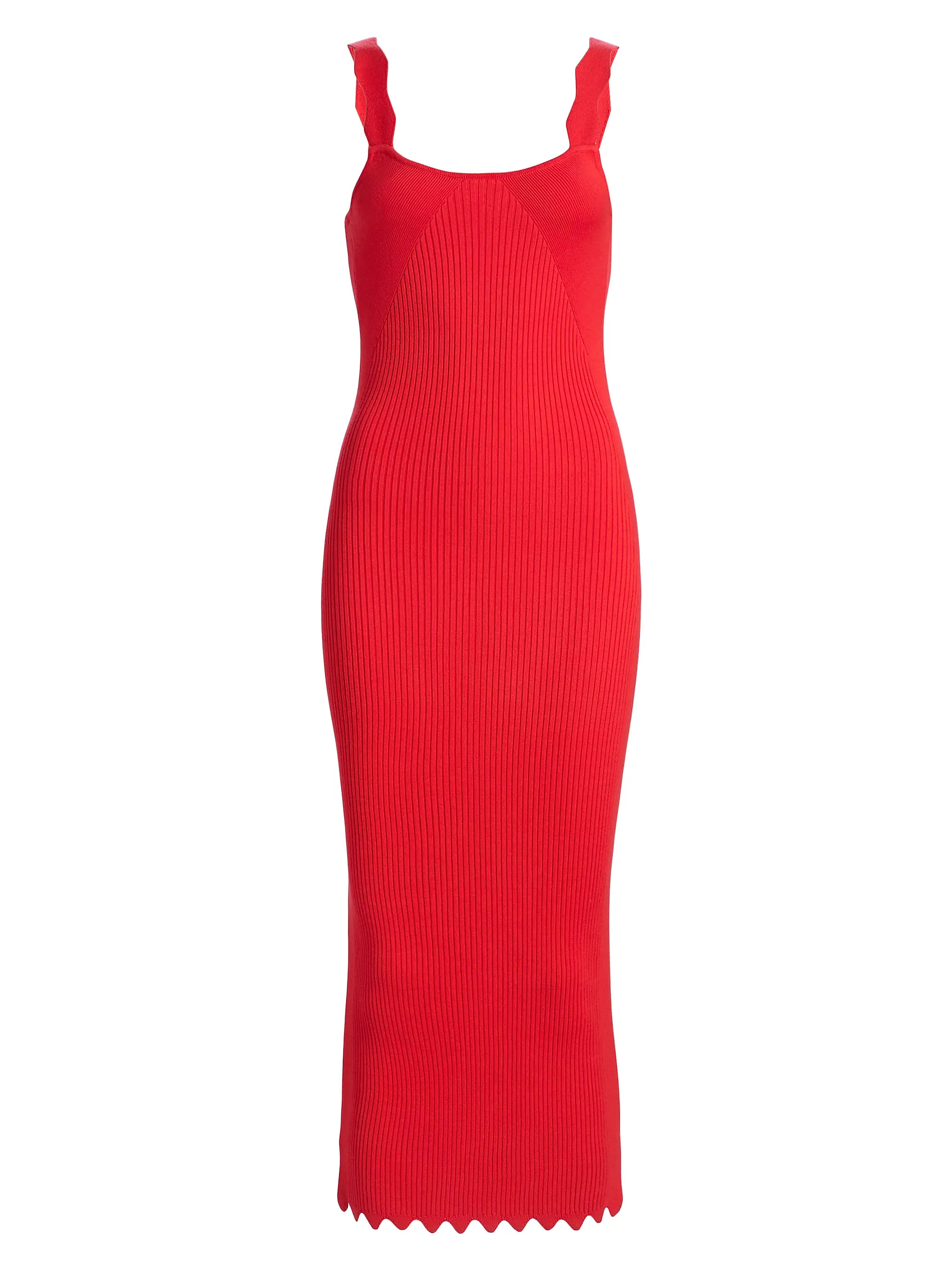 Kira Ribbed Midi-Dress | Saks Fifth Avenue
