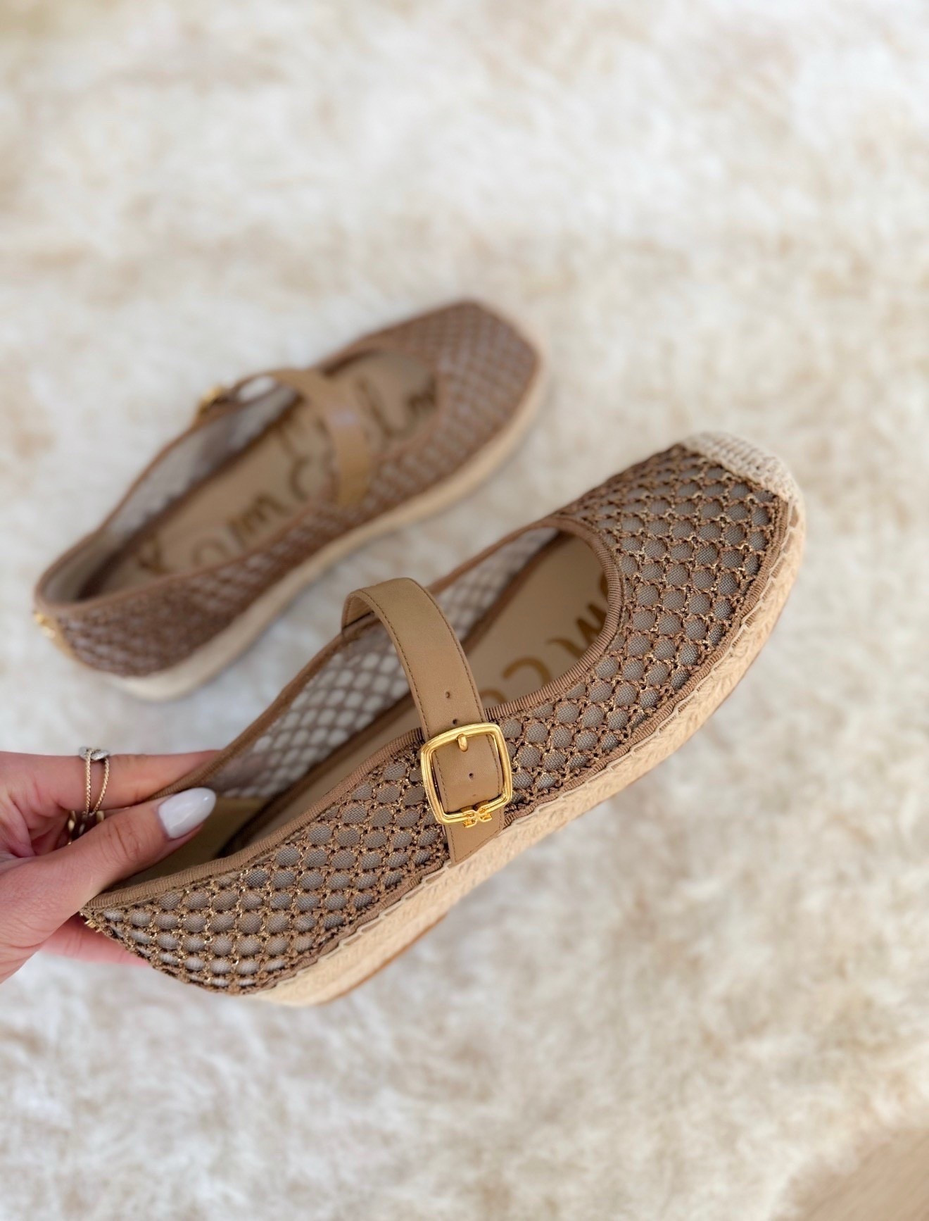Sam Edelman mesh flats, mesh espadrilles.
My new spring shoes, spring break, sandals, sneakers, tory burch, sam edelman, dolce vita, annabrstyle

#LTKWorkwear #LTKSeasonal #LTKTravel