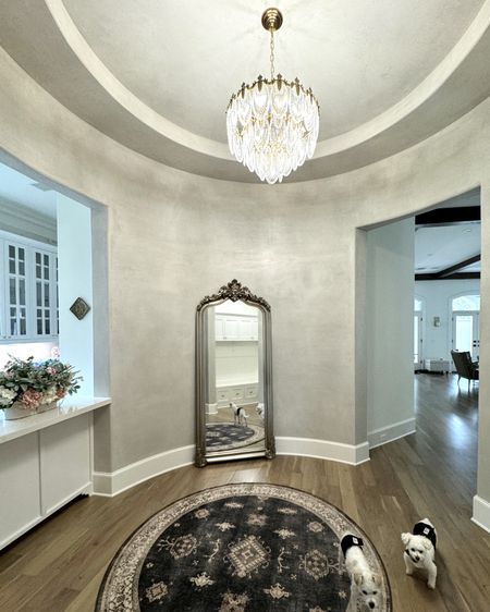 Home Decor - I’m obsessed with this vestibule. This “art deco" chandelier was one of my favorite affordable home decor finds. 

#everypiecefits

Home design
Home decorations
Interior design
Interior lighting
Chandelier 
Home style

#LTKStyleTip #LTKHome