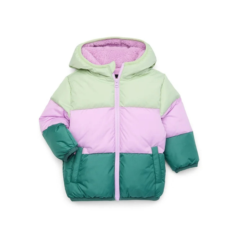 Swiss Tech Toddler Heavyweight Puffer Jacket, Size 12M-5T | Walmart (US)