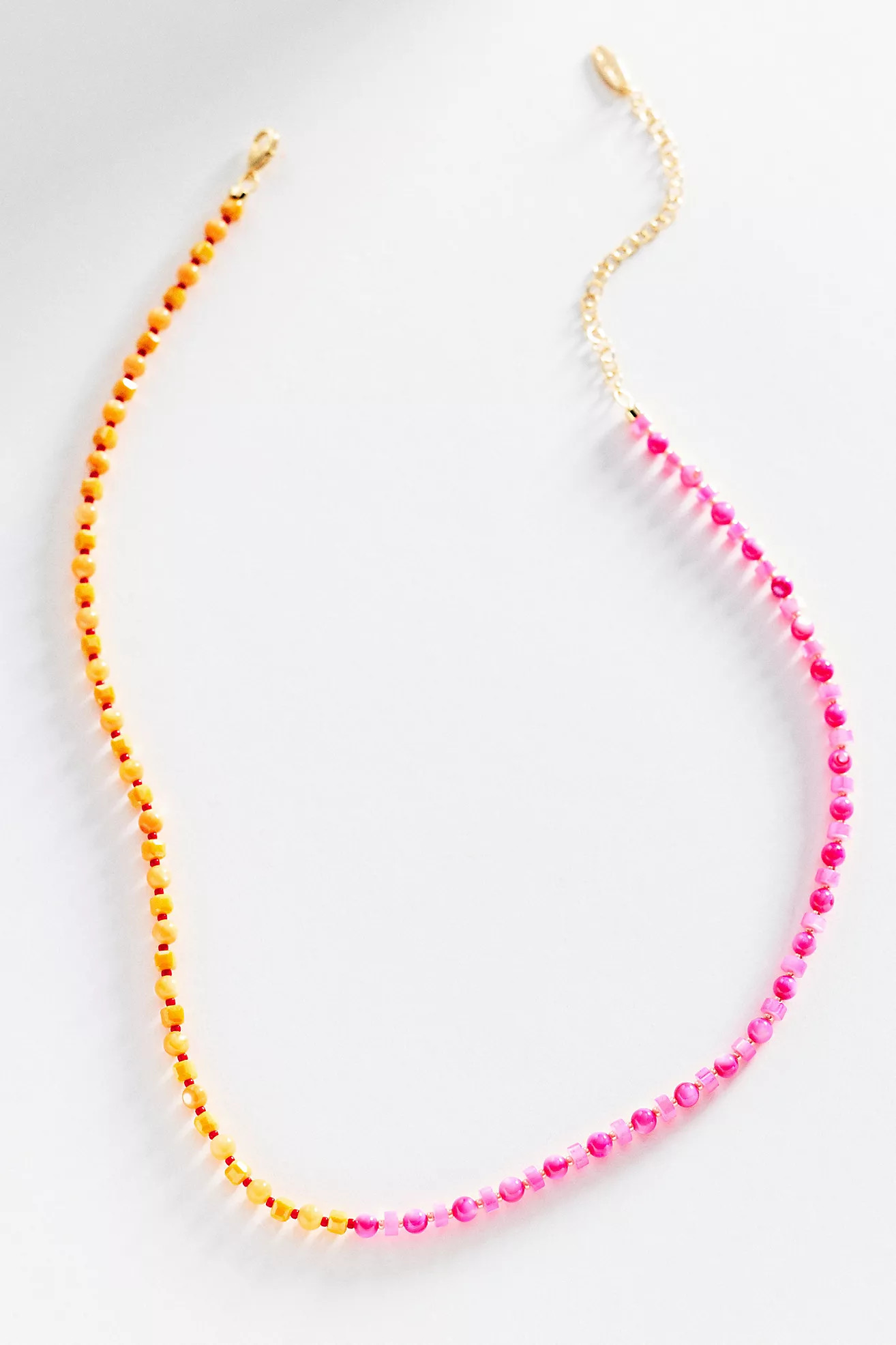 Multi-Color Beaded Collar Necklace | Anthropologie (US)