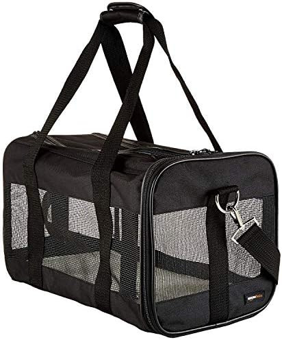 Amazon Basics Soft-Sided Mesh Pet Travel Carrier | Amazon (US)