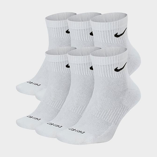 Nike Everyday Plus Cushioned 6-Pack Quarter Training Socks | Finish Line (US)