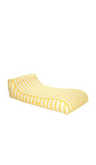 Yellow Cabana Fabric Sunbed Pool Float in Yellow | Revolve Clothing (Global)