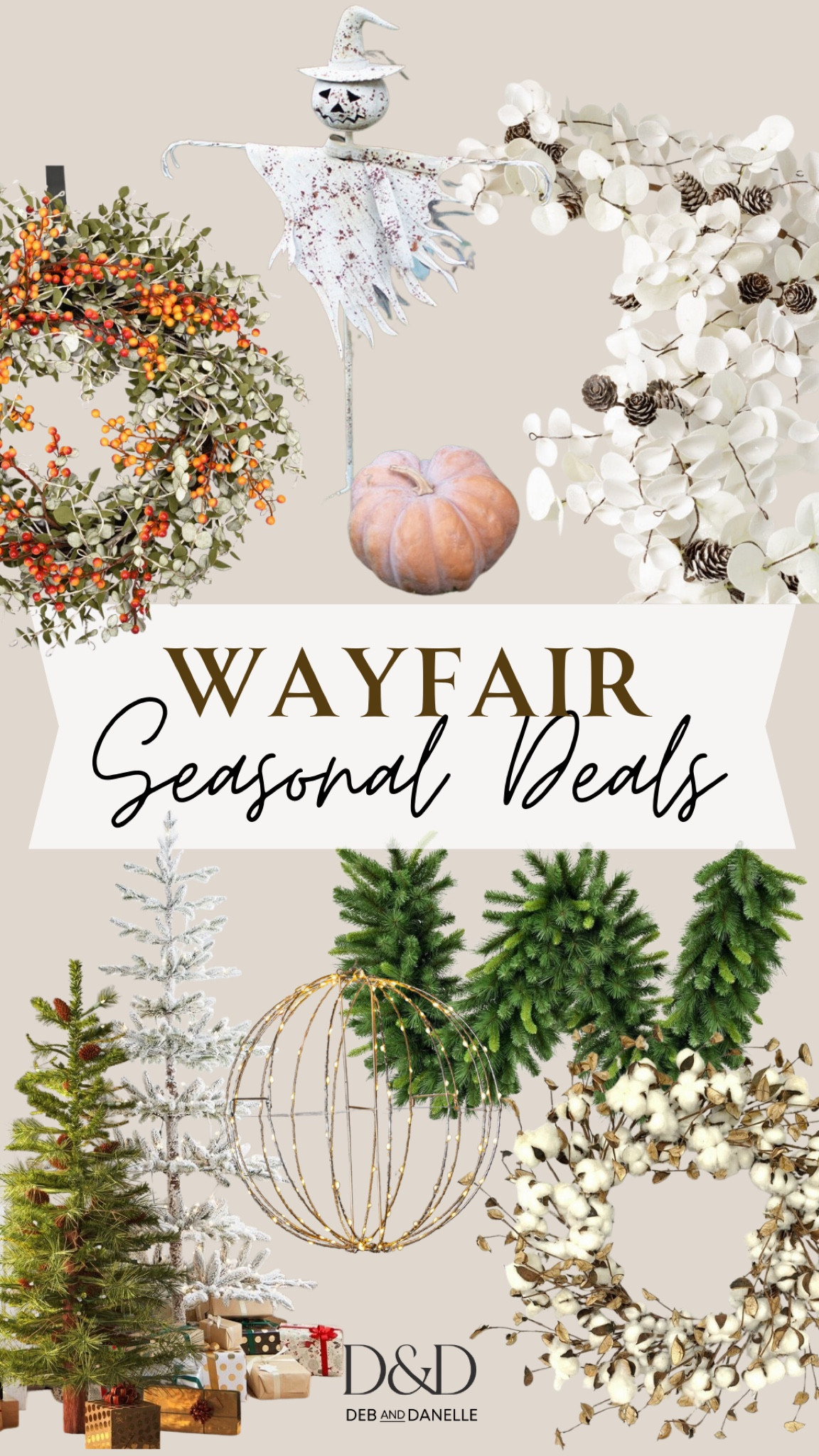 As I was browsing the deals on Fall home decor from Wayfair, I noticed that they also have some great deals on Winter decor. If you are in need of a new Christmas tree, definitely grab it early because the best ones always sell out before the holiday season is even here. 

#LTKFallSale #LTKHome #LTKSeasonal