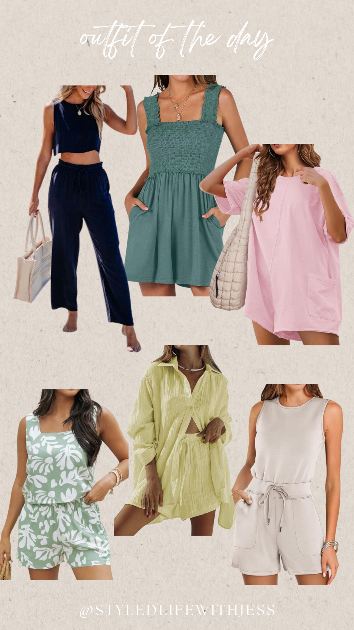 Two-piece sets, affordable style, comfortable style, romper, Amazon fashion 

#LTKSeasonal #LTKFindsUnder50