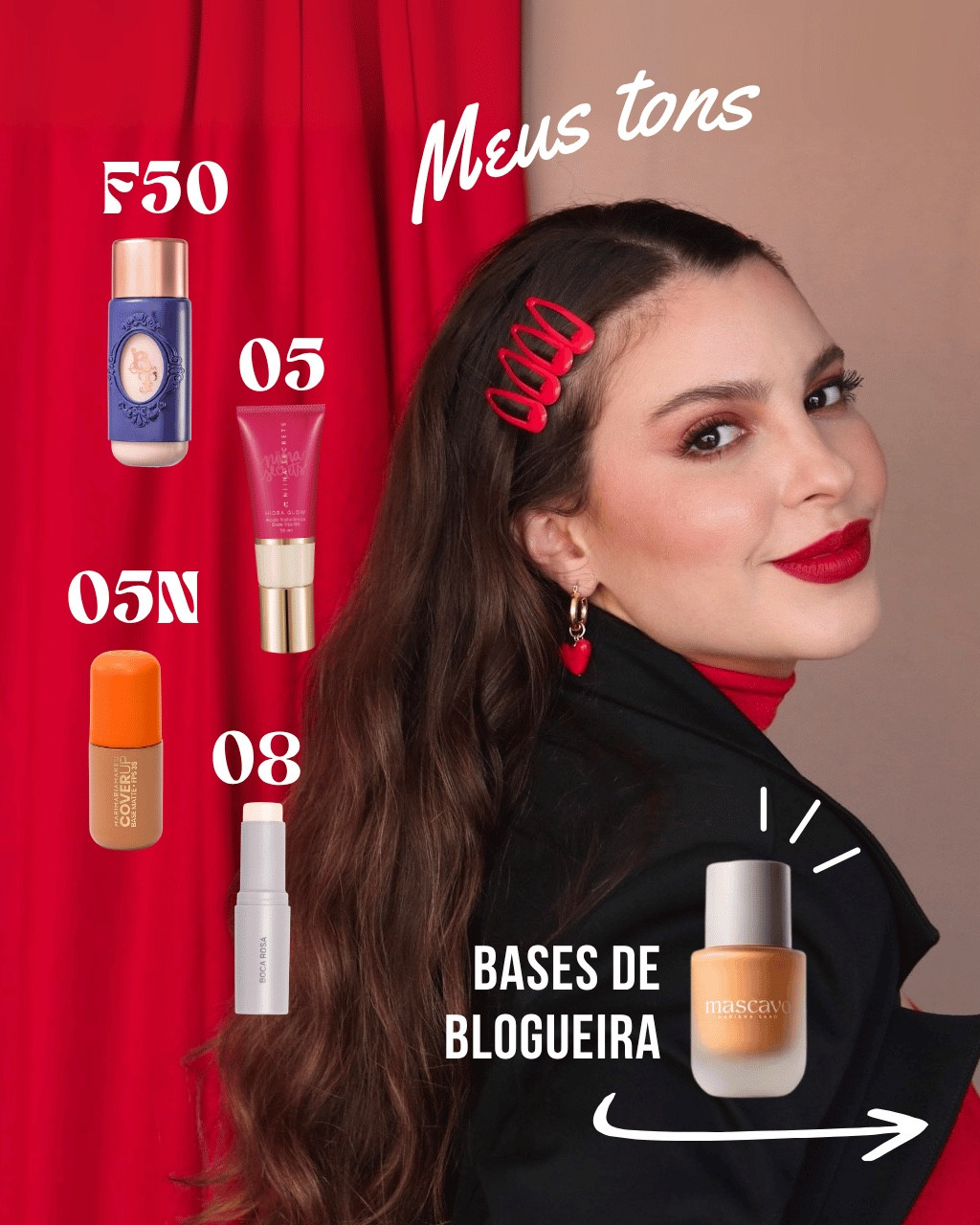 🚨CUPOM: AMOLTK 
para 10% OFF na Amobeleza 
Ou 
CUPOM: LTK15 
Para 15% OFF na Mascavo 

ALERTA DE LANÇAMENTO MASCAVO‼️

As bases e corretivos da Mascavo chegaram finalmente com 36 e 24 tons cada. 

Comprei meu tom com a ajuda do provador virtual do site, vamos ver se vai dar certo: 

Base: 20W 
Corretivo: 32C 

Compre através dos stories ou comente: SHOP 

Para receber um cupom de 10% OFF no site da Amobeleza + 10% de desconto pagando com PIX PARCELADO KOIN

*comprem através do link que vou enviar para vocês para me ajudar no comissionamento por favor 🙏 

#LTKbrasil #LTKbeleza #LTKpromo