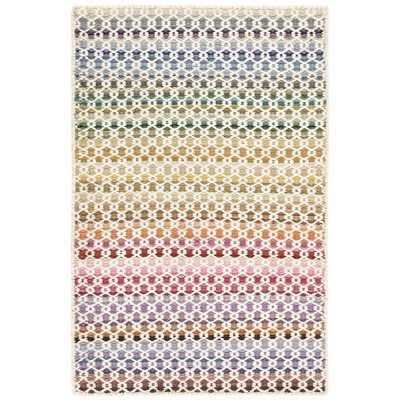 Poppy Multi Handwoven Wool Rug | Annie Selke