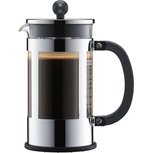 BODUM Kenya 8 Cup French Press Chrome Coffee Maker - Walmart.com | Walmart (US)