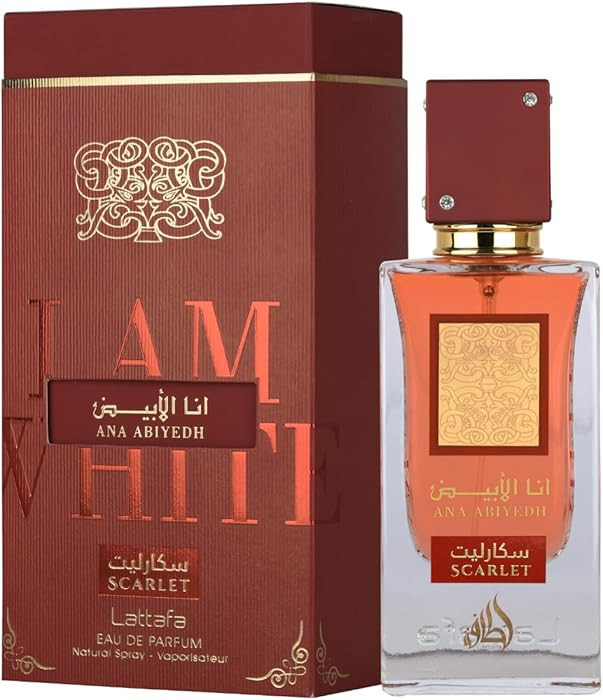 Lattafa Ana Abiyedh Scarlet – Fruity, Floral, Spicy, Sweet – Eau de Parfum Spray Long-Lasting... | Amazon (US)