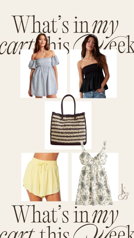 What’s in my cart this week💛🌙✨ spring fashion is in full force over here!! 

#LTKSeasonal #LTKstyletip #LTKmidsize