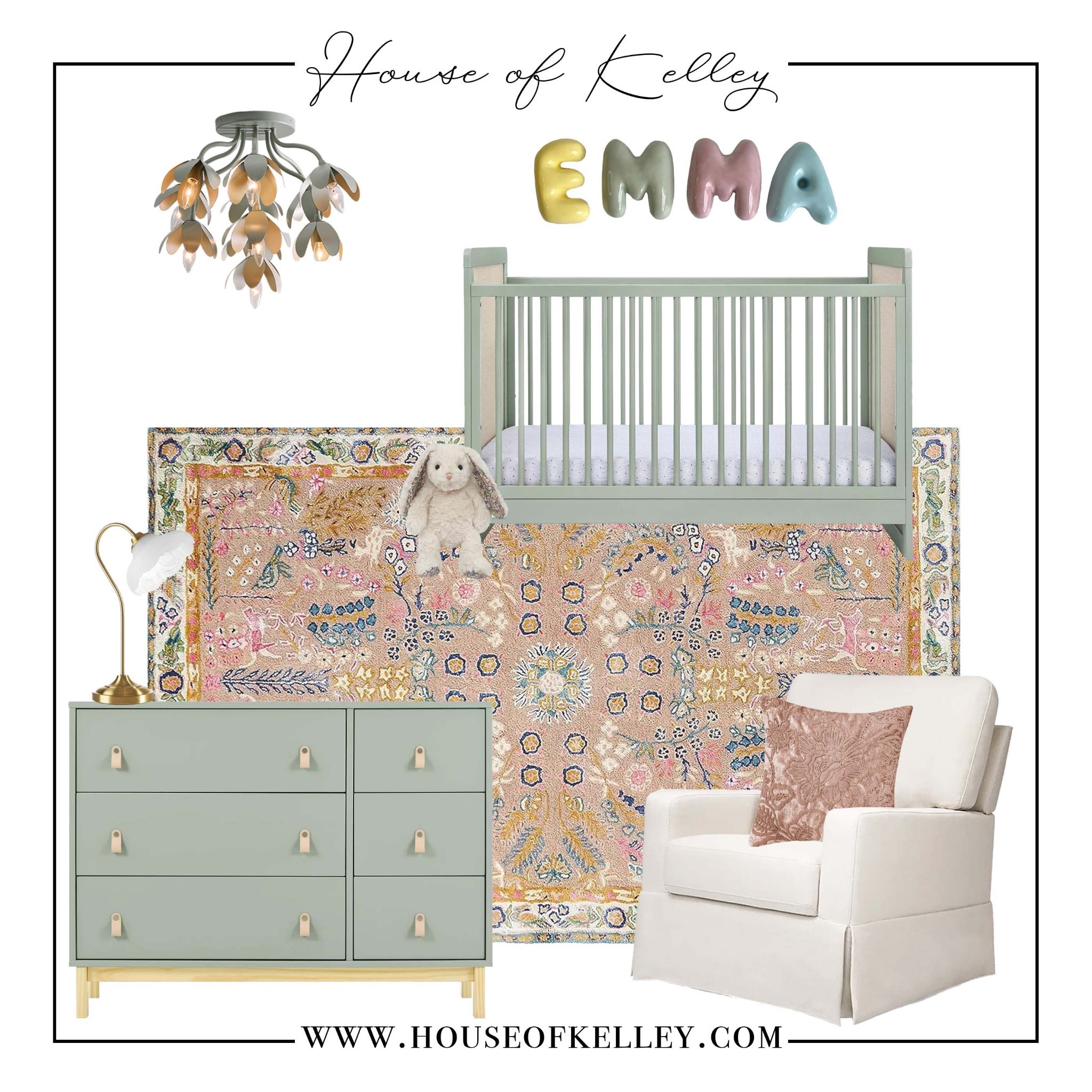 Girl nursery, baby nursery, pink nursery, baby room, neutral baby room, neutral nursery, nursery lamp, nursery lighting, nursery chandelier, pink rug, nursery rug, baby girl rug, pink area rug, nursery rocking chair, nursery glider, nursery ottoman, beige rocking chair, tan rocking chair, sage furniture, green furniture, green baby furniture, sage green nursery furniture, girl nurseries, baby girl, nursery inspo, nursery mood board, green crib, target furniture, target nursery, pottery barn kids, pottery barn baby, green dresser, pink throw.

#LTKKids #LTKBaby #LTKHome