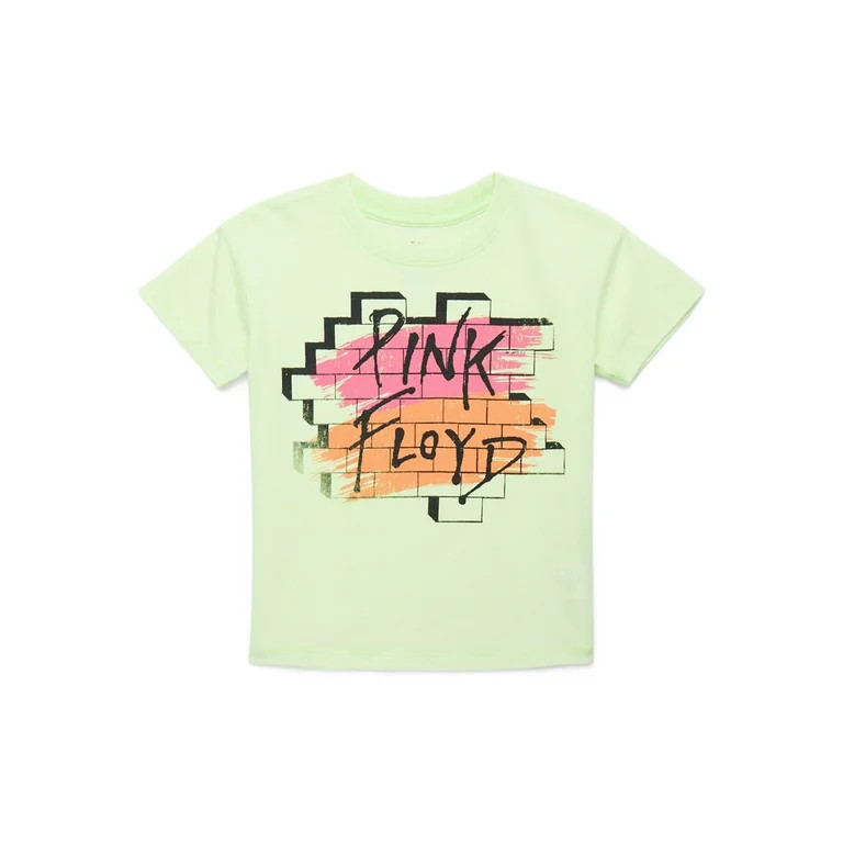 Pink Floyd Toddler Short Sleeve Crewneck Tee, Sizes 12M-5T | Walmart (US)