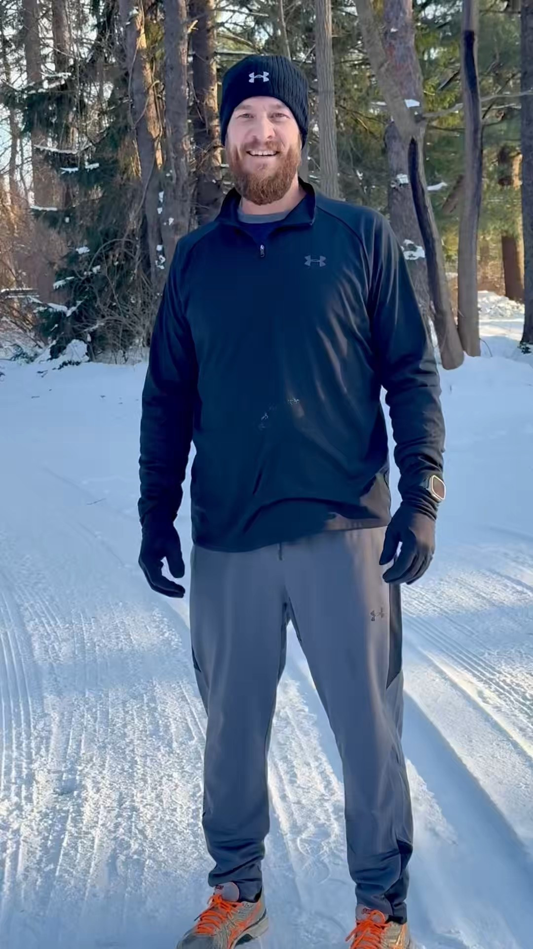 #underarmourpartner 

Michigan winter miles… or just escaping the noise in our house 👦👦👦❄️

Cold weather runs call for gear that actually works, and this Under Armour set has been his go-to for winter miles 🏃‍♂️❄️ He’s wearing the Velocity 2.0 ¼ Zip and Rival Knit Pants, plus his Under Armour beanie and gloves — lightweight but warm, comfortable, and true to size.

It’s the Under Armour Semi-Annual Event happening now.
Log in to your account and stack savings — the codes stack:
• EXTRA50 on outlet styles
• UA15 for an extra 15% off sitewide
• Free shipping on orders $50+

The sale runs through January 25.

@underarmour
#ad


#LTKSaleAlert #LTKfitnessgoals #LTKMens