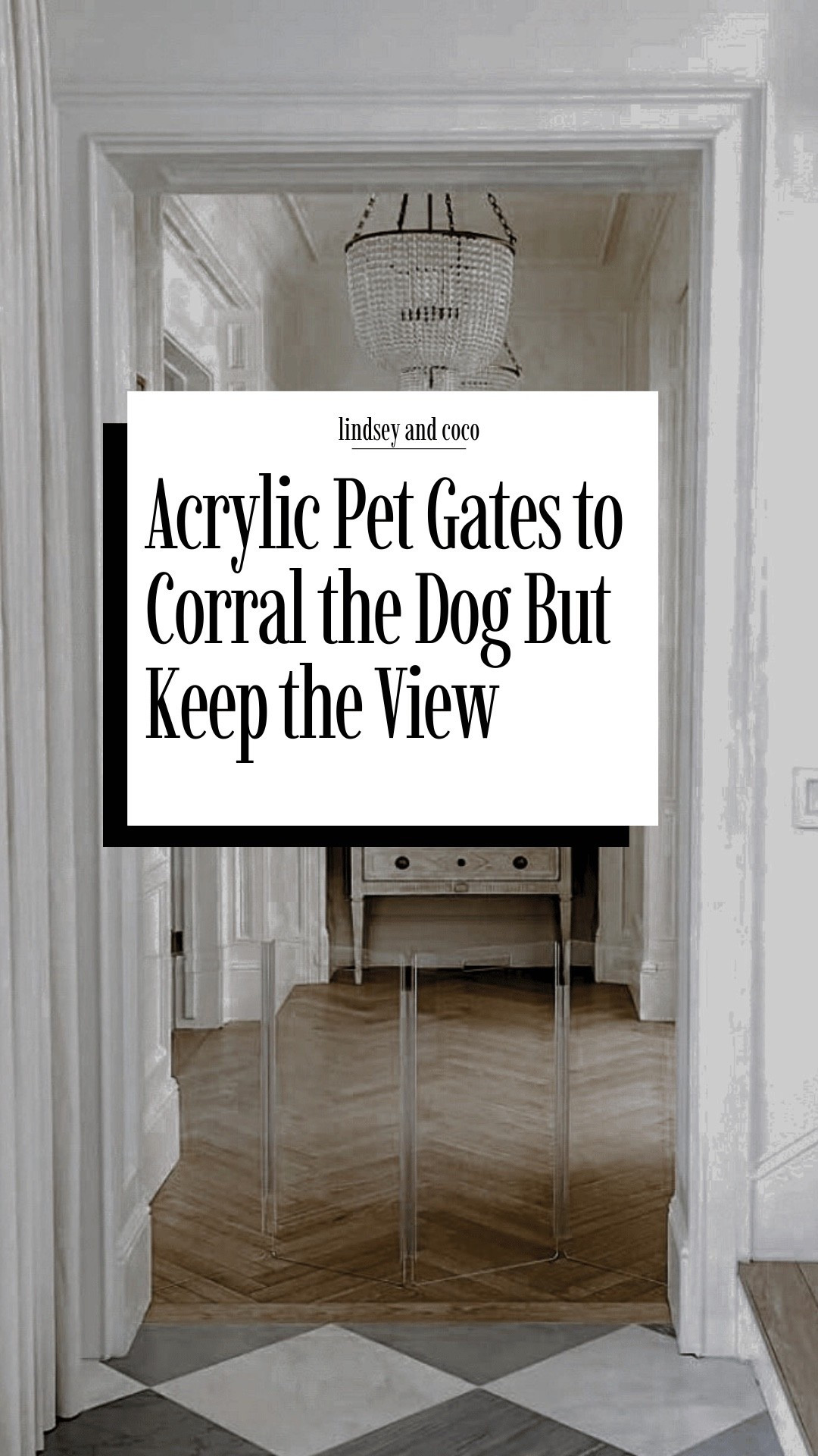 Apartment Therapy: Clear Pet Gates

Scroll to shop. I’m so glad you’re here.

#LTKPet

#LTKSaleAlert #LTKHome