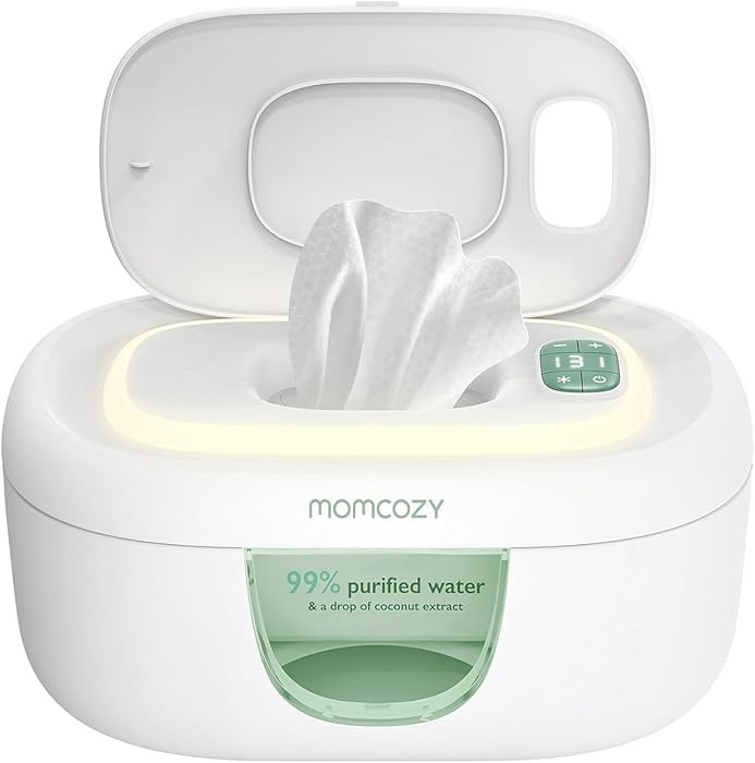 Momcozy Baby Wipe Warmer, Innovative Spring Design, Large Capacity Wipes Dispenser, Fast and Even... | Amazon (US)