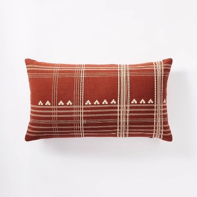 14"x24" Oversized Lumbar Woven Textured Pillow - Threshold™ designed with Studio McGee | Target