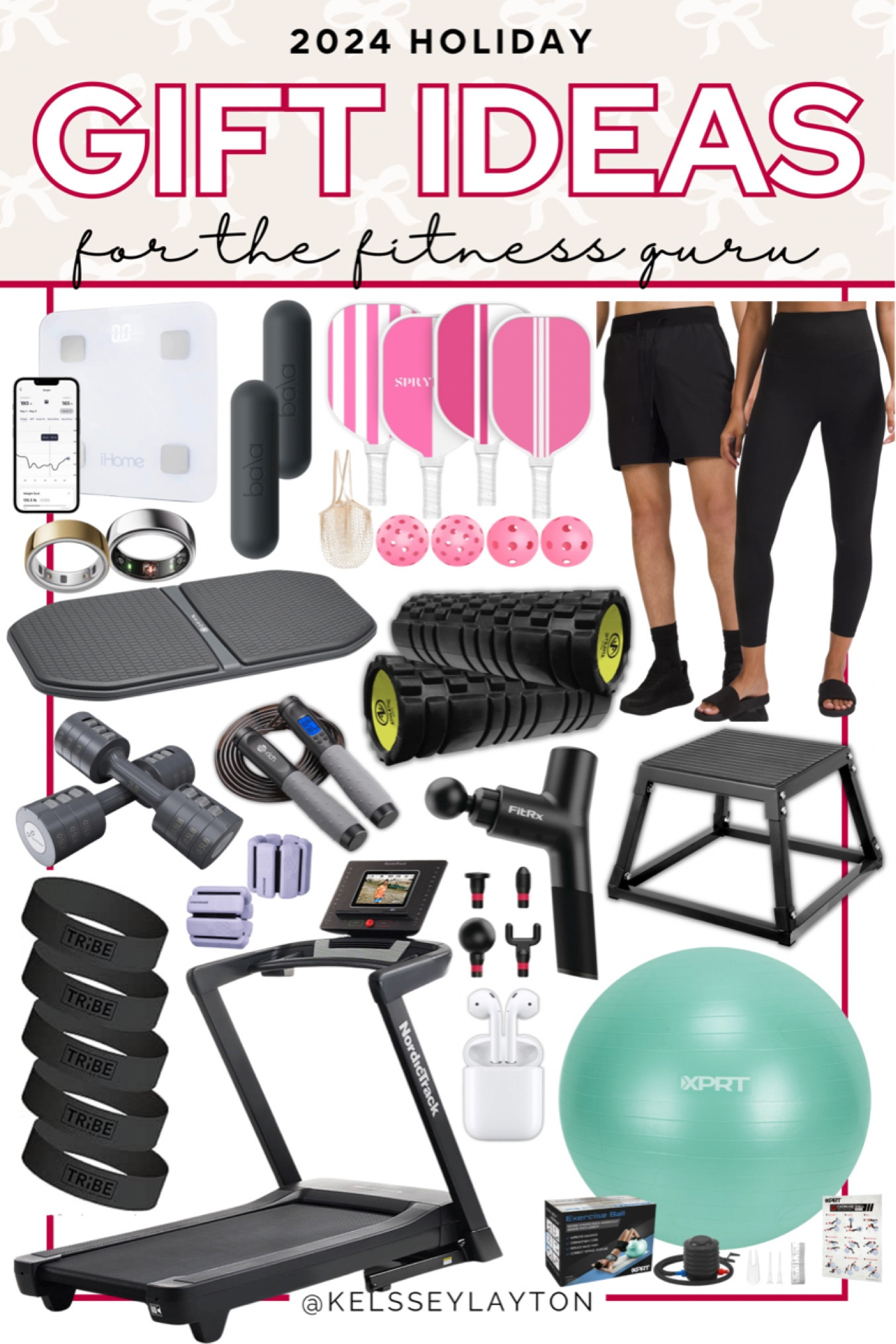 Gift guide for the fitness guru, Christmas gift ideas for the fitness freak, kelssey Layton gift guide, workout gifts 

#LTKFitness #LTKGiftGuide #LTKFindsUnder50