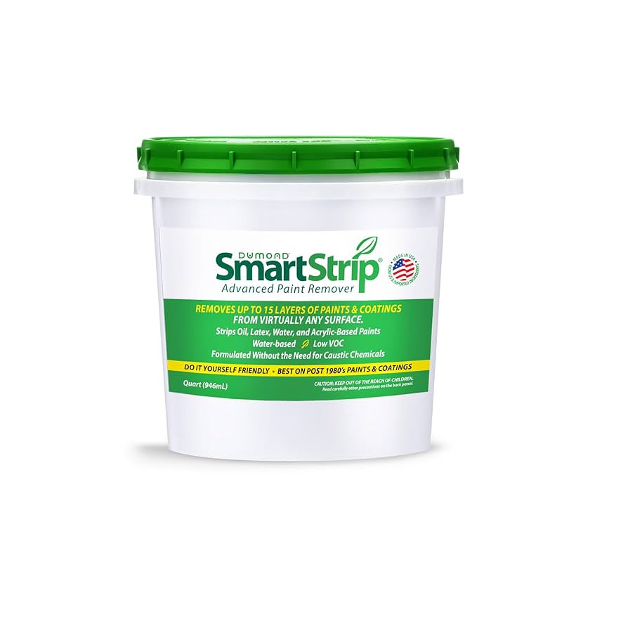 Smart Strip Advanced Paint Remover - for Removal of Acrylic, Latex, Oil, & Water-Based Coatings -... | Amazon (US)