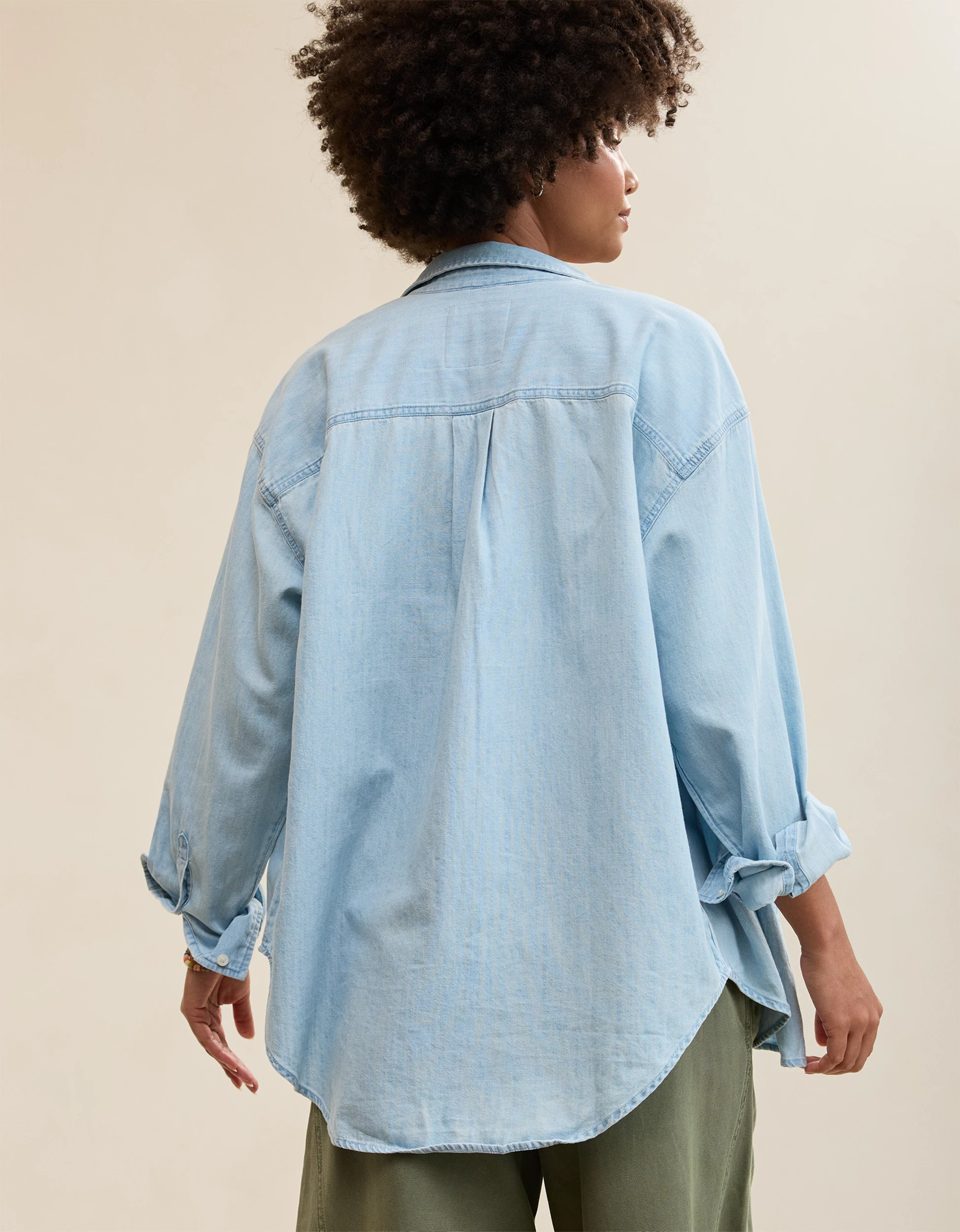 Aerie Anytime Fave Woven Shirt | Aerie
