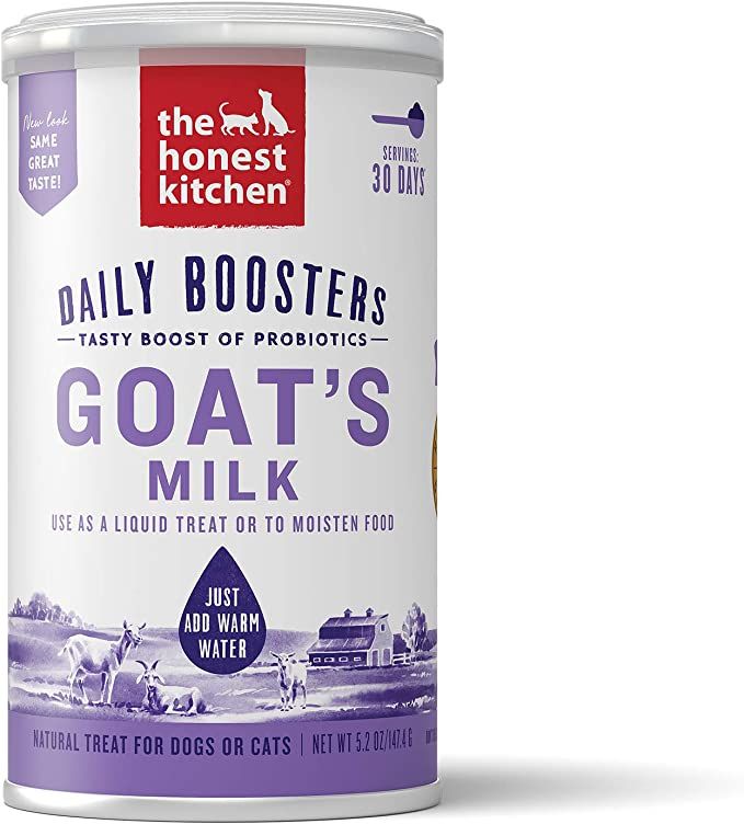 The Honest Kitchen Instant Goat's Milk with Probiotics for Dogs and Cats 5.2 oz | Amazon (US)