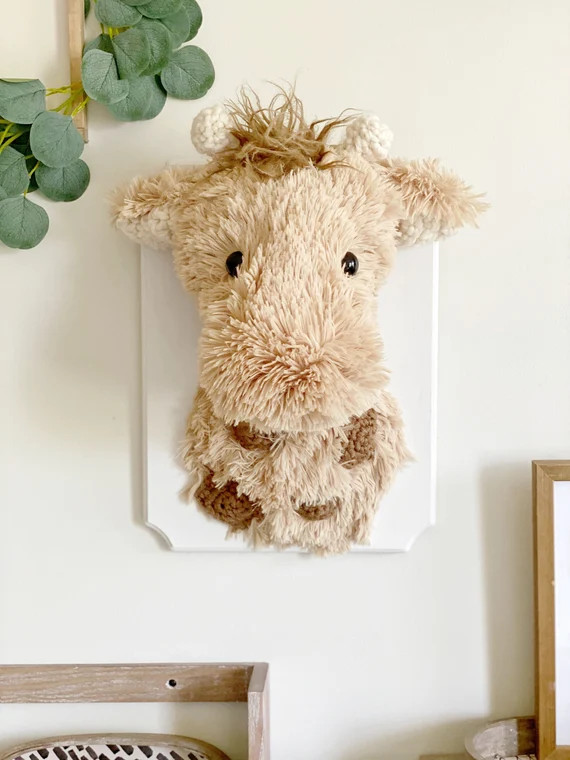 Giraffe Wall Mount - Faux Taxidermy - ClaraLoo | Etsy (US)