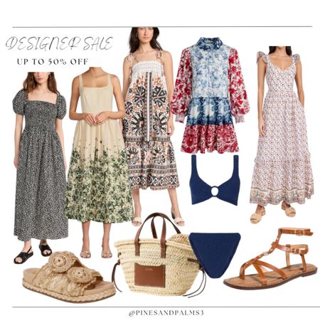 Maxi dress, midi dress, tote, sandals, Hunza g 

#LTKFindsUnder50 #LTKSaleAlert