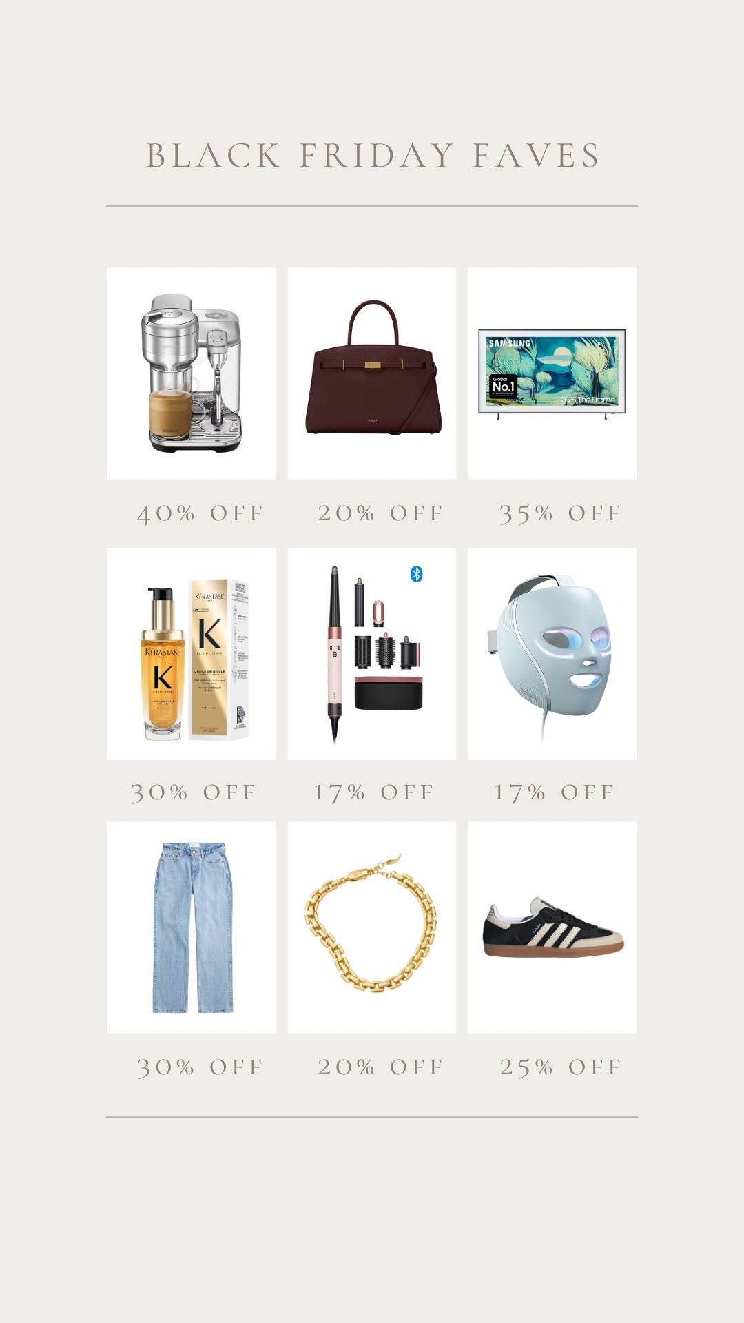 My Black Friday faves 🖤 for the home, Haircare, technology, skincare, jewellery, winter wardrobe essentials and accessories 

#LTKhome #LTKCyberWeek #LTKbeauty