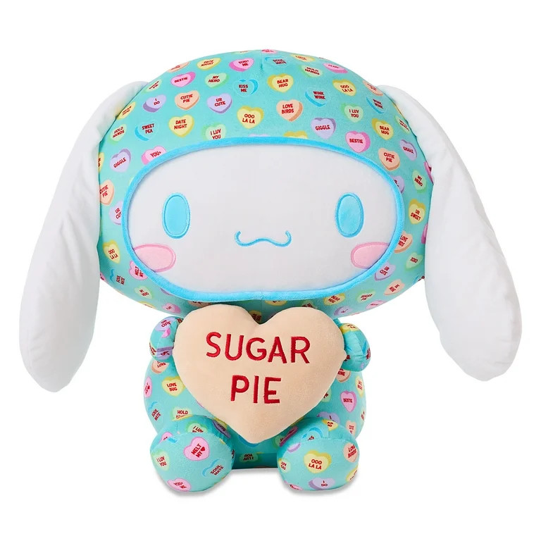 Extra Large 21" Sanrio Cinnamoroll™ Plush in Sweethearts Candy Onesie | Walmart (US)