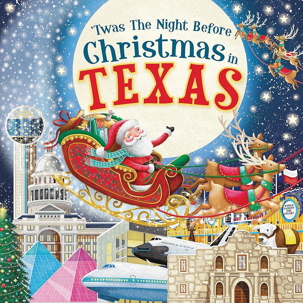 'Twas the Night Before Christmas in Texas: A Keepsake Christmas Adventure Across the Lone Star St... | Amazon (US)