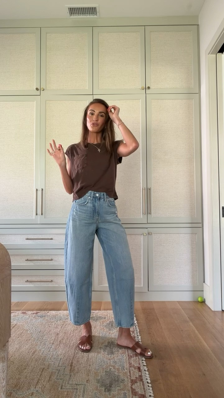 Seriously blown away by how good these barrel jeans form target are 🤯