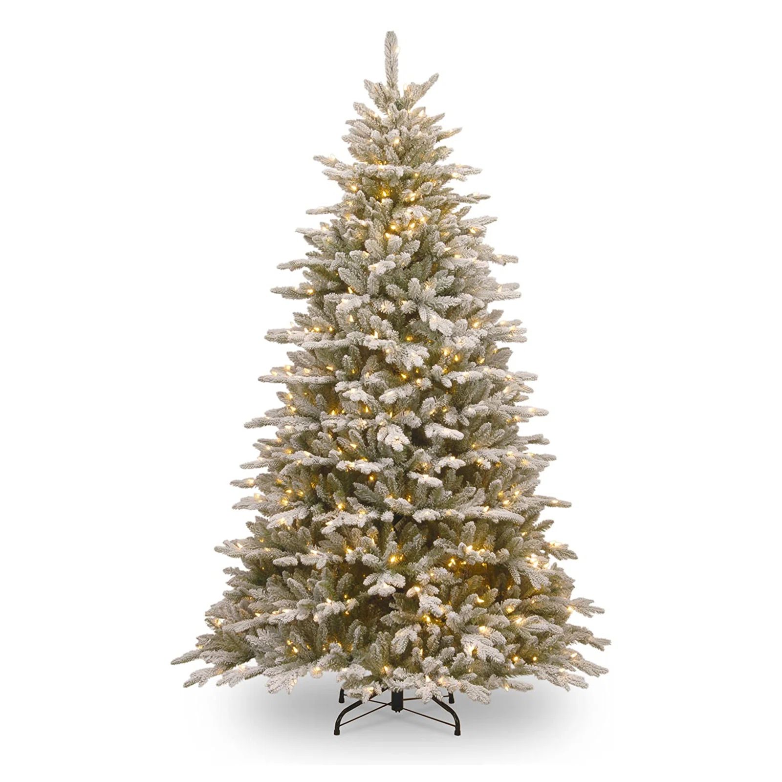 Sierra 90'' Lighted Artificial Spruce Christmas Tree | Wayfair North America