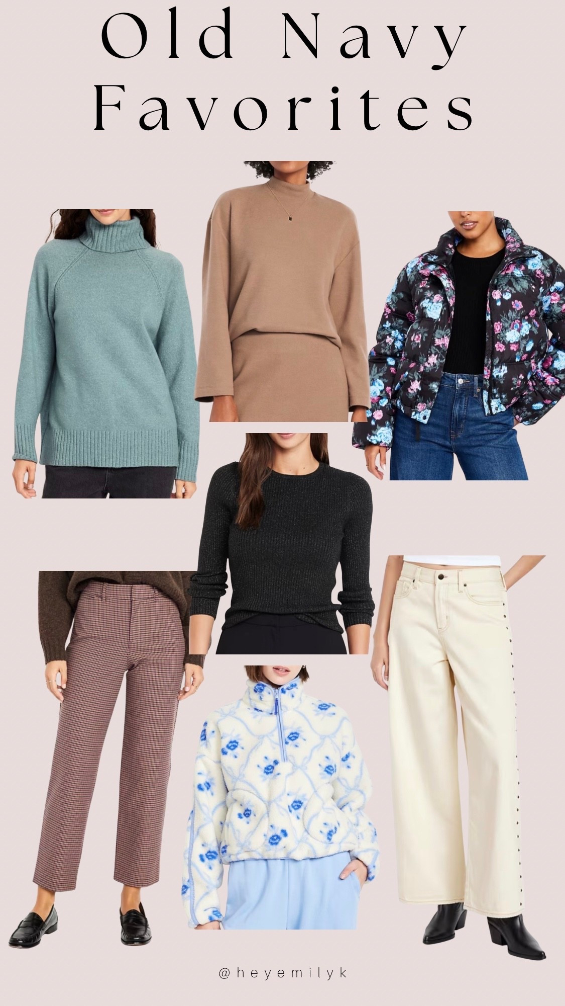 I consistently have good luck finding cute clothes for work and the weekend at Old Navy. Right now everything is 50-60% off!

#LTKCyberWeek #LTKWorkwear #LTKFindsUnder50