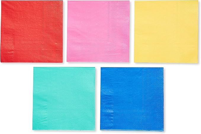 American Greetings Rainbow Party Supplies, Multicolor Lunch Napkins (50-Count) | Amazon (US)