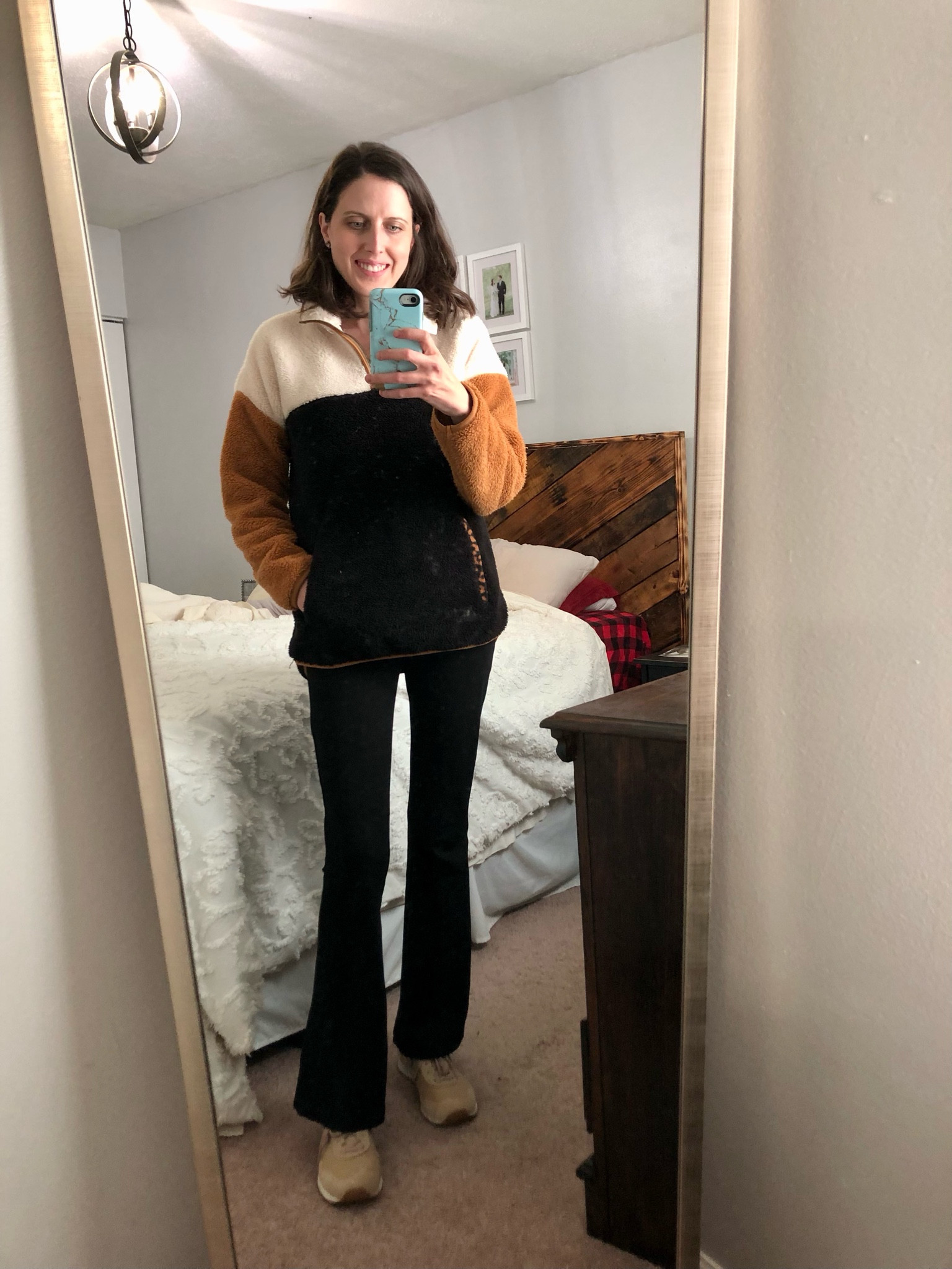 Cozy winter outfit also works for as a casual thanksgiving outfit 

Fall outfit
Fall outfits
Sherpa pullover 
WFH outfit 
Workout outfit 
Travel outfit 
Activewear 

#LTKHoliday #LTKSeasonal #LTKCyberWeek
