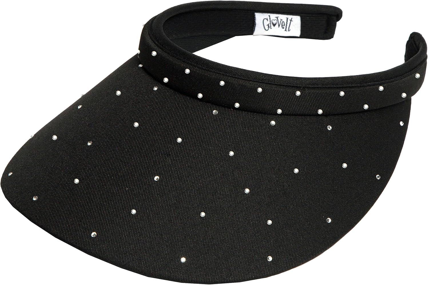 Glove It Womens Black Slide On BLING COIL VISOR, Black Bling Slide On Visor | Amazon (US)