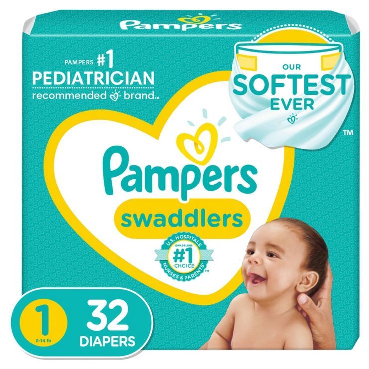 Pampers Swaddlers Disposable Diapers - (Select Size and Count) | Target