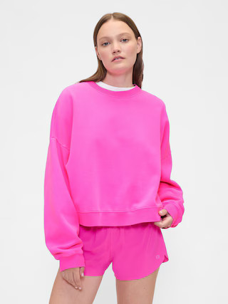 Relaxed Wedge Crewneck Sweatshirt | Gap Factory