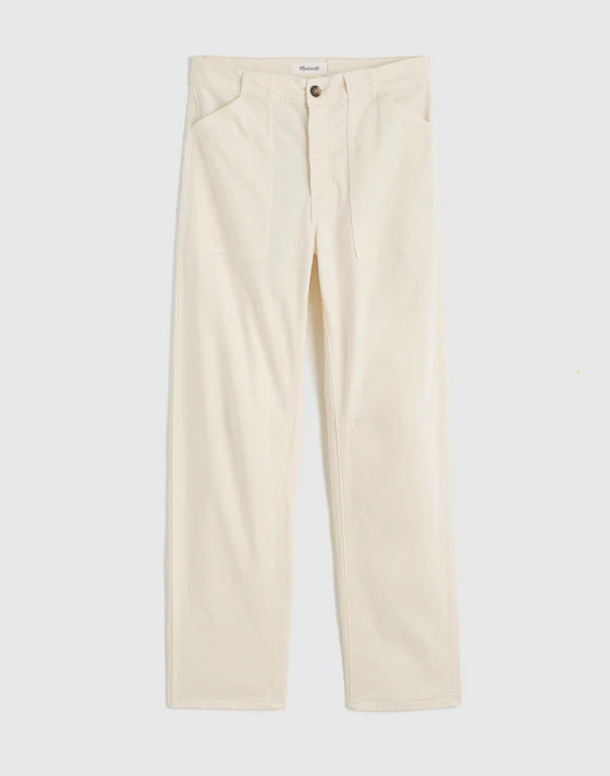 The Short Darted Barrel-Leg Utility Pant | Madewell