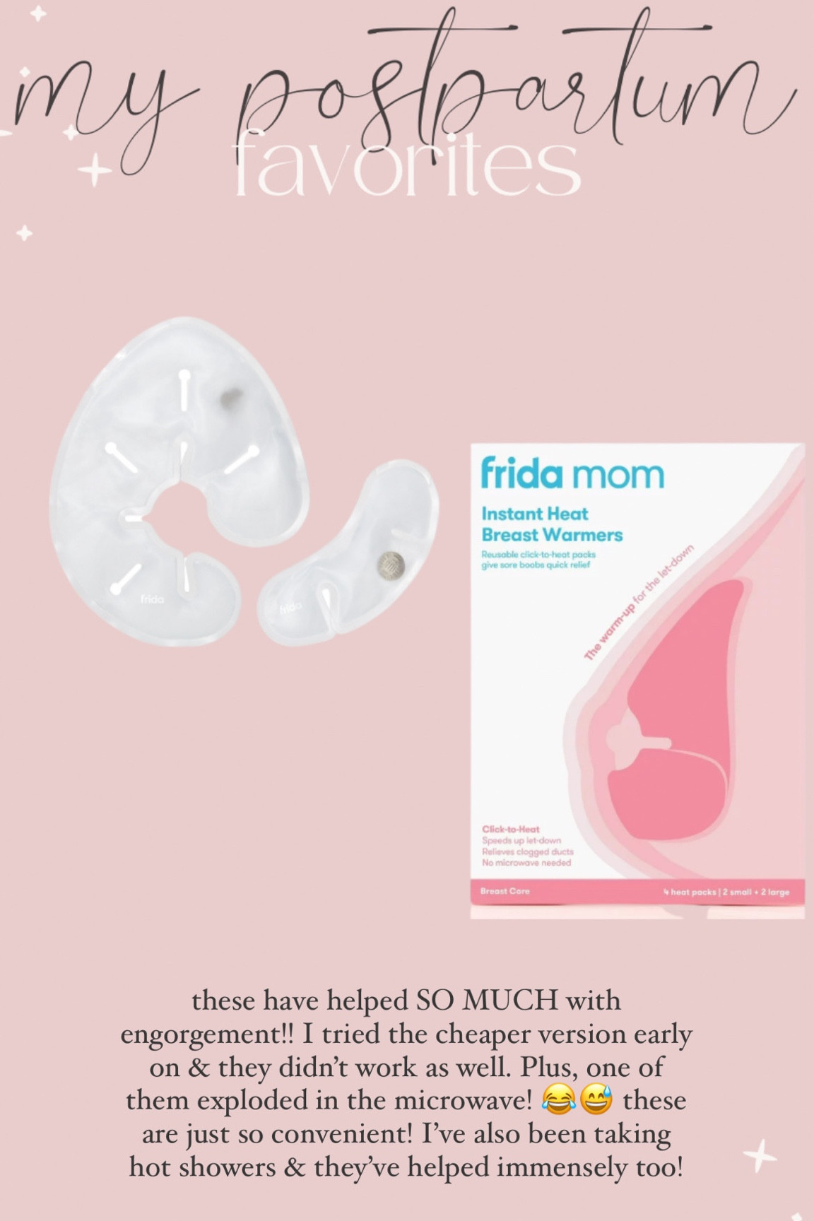 Postpartum favorites! These insta heat breast warms have made all the difference!

#walmartbaby #postpartum 

#LTKFind #LTKbump #LTKbaby