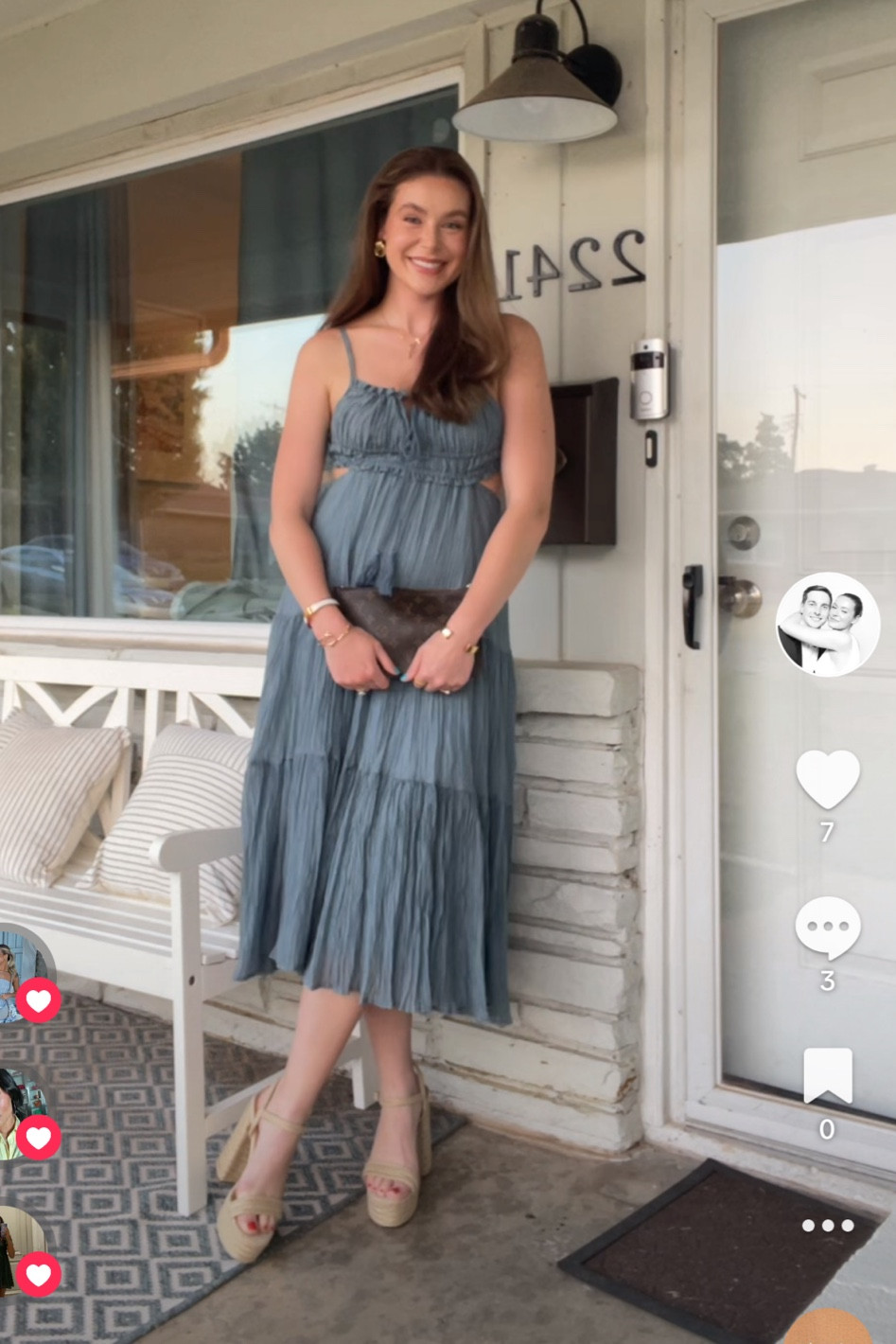Summer dress 🩵🩵🩵🩵