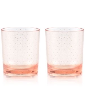 kate spade new york Patio Floral Collection 2-Pc. Blushing Tumblers Set | Macys (US)