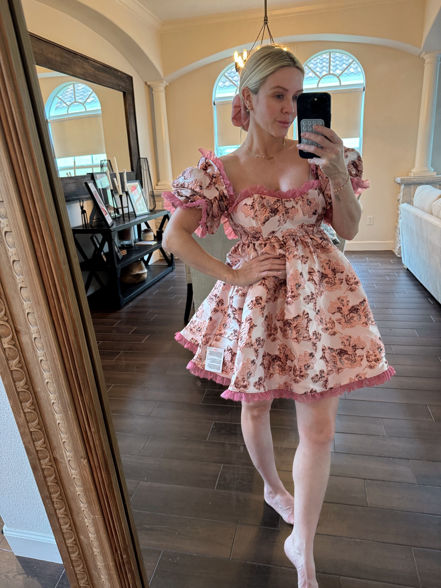 so cute dresses Made a super cute dress but I'm really tall, so its length is..   anyway I can wear tights with it : r/sewing