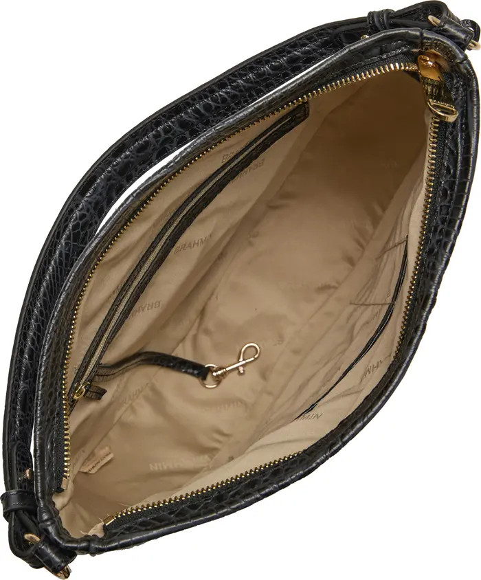 Small Kathleen Croc Embossed Leather Shoulder Bag | Nordstrom