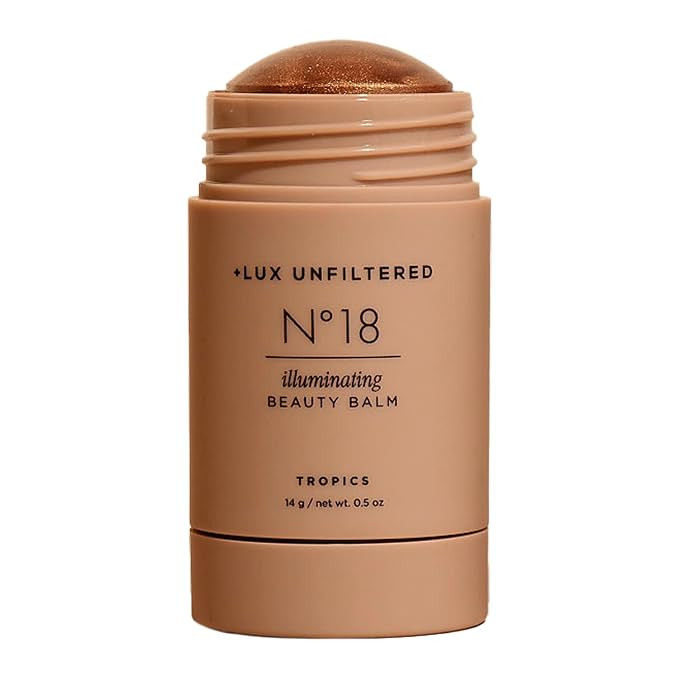 + Lux Unfiltered N°18 Illuminating Beauty Balm - Cream Bronzer Stick with Mango Butter - Buildab... | Amazon (US)