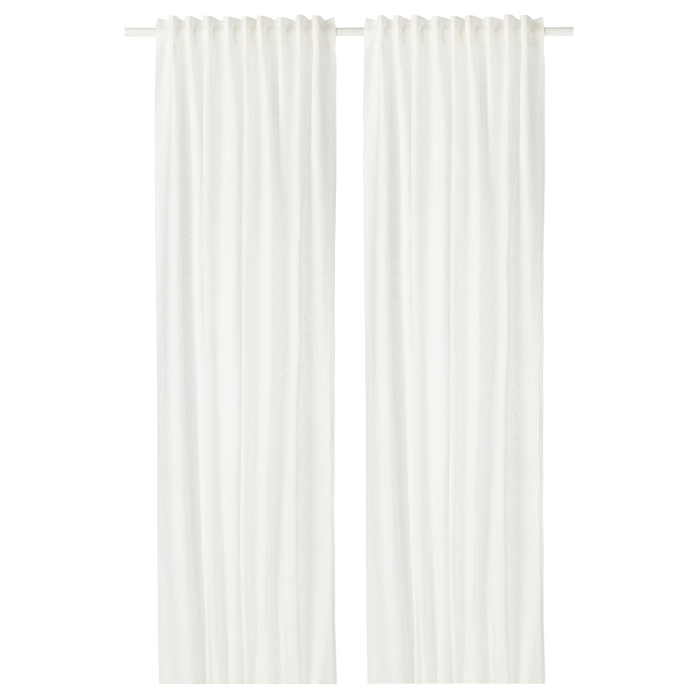 AINA 2 Gardinenschals - weiß - IKEA Deutschland | IKEA (DE)