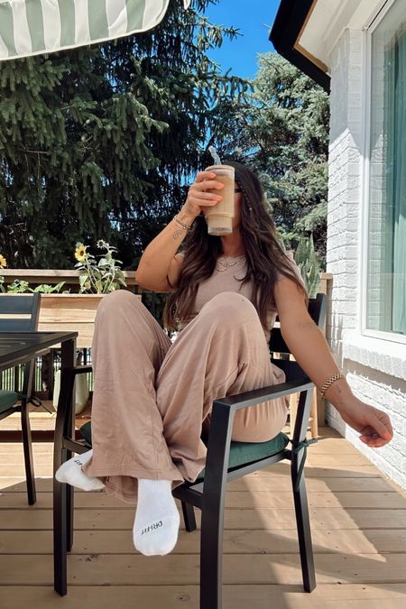 Lounge set from Amazon! With my homemade iced coffee 🤎🤎 

Summer outfit 
Summer style 
Amazon find 
Iced coffee 


#LTKHome #LTKStyleTip #LTKFindsUnder50