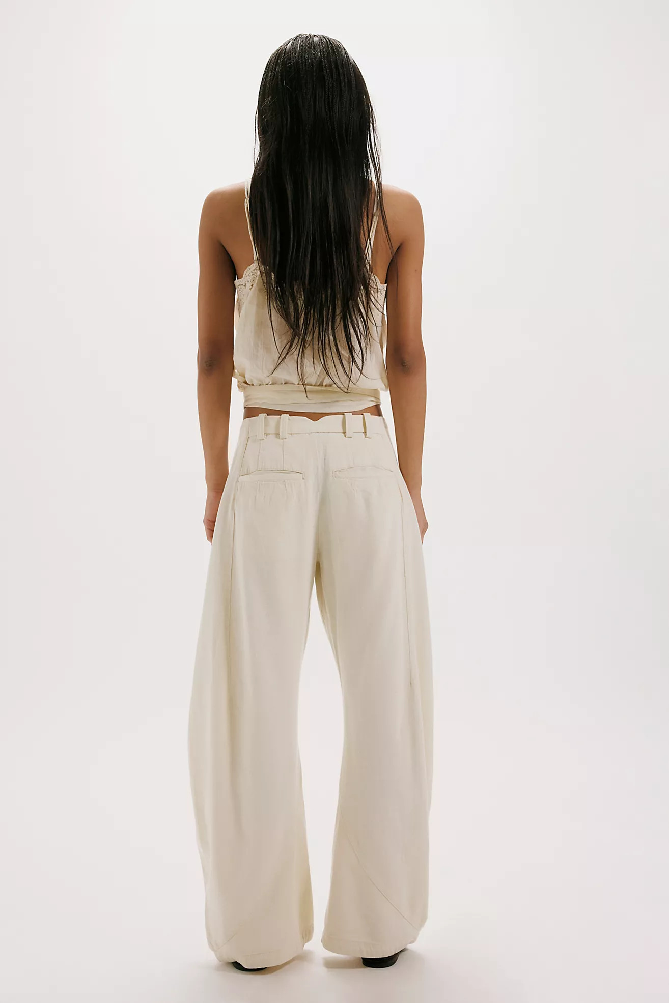 Spotlight Washed Barrel Chino Trousers | Free People (UK)