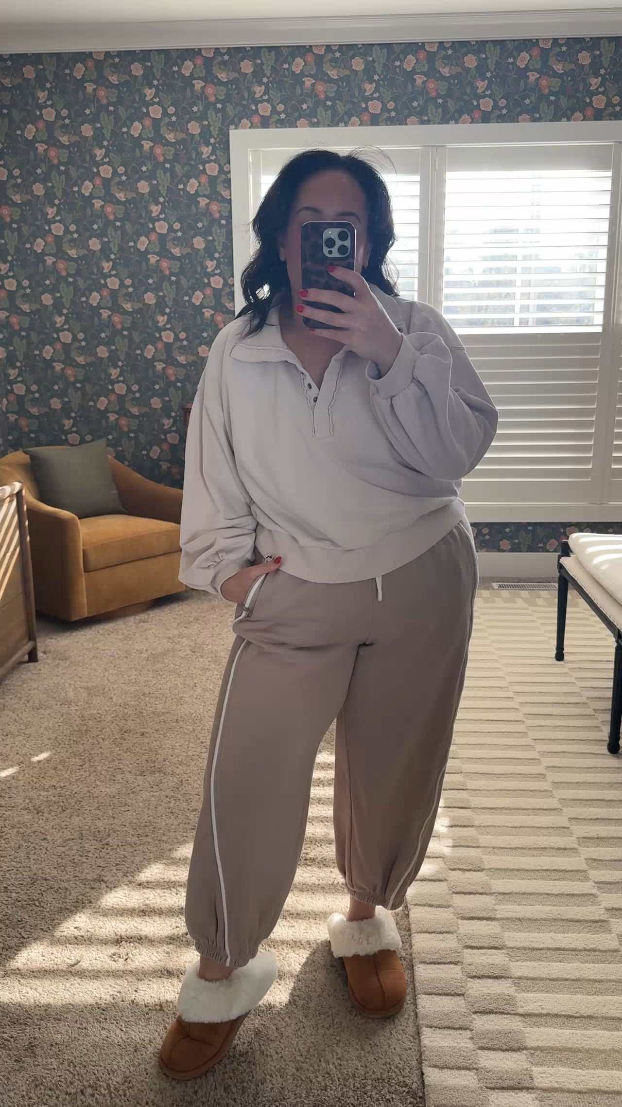 casual outfit of the day from Target wearing size XL in both top and bottom!  

 #LTKgrwm #LTKmomlife #LTKMidsize