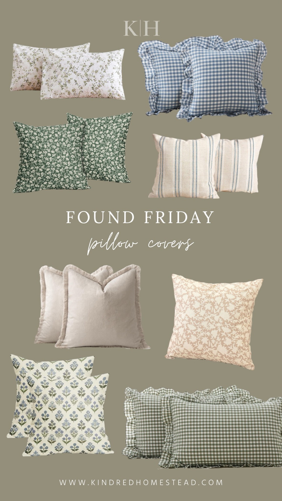 Amazon throw pillow covers for elevated and timeless cottage inspired home decor and styling! Perfect for beds and bedrooms, living rooms and sofas, porches and more!

#LTKHome